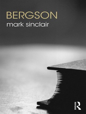 cover image of Bergson